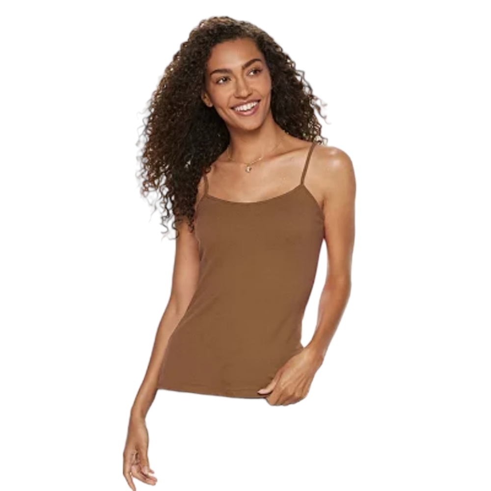 Women's Sonoma The Everyday Camisole, Chestnut Brown Sizes L XL XXL